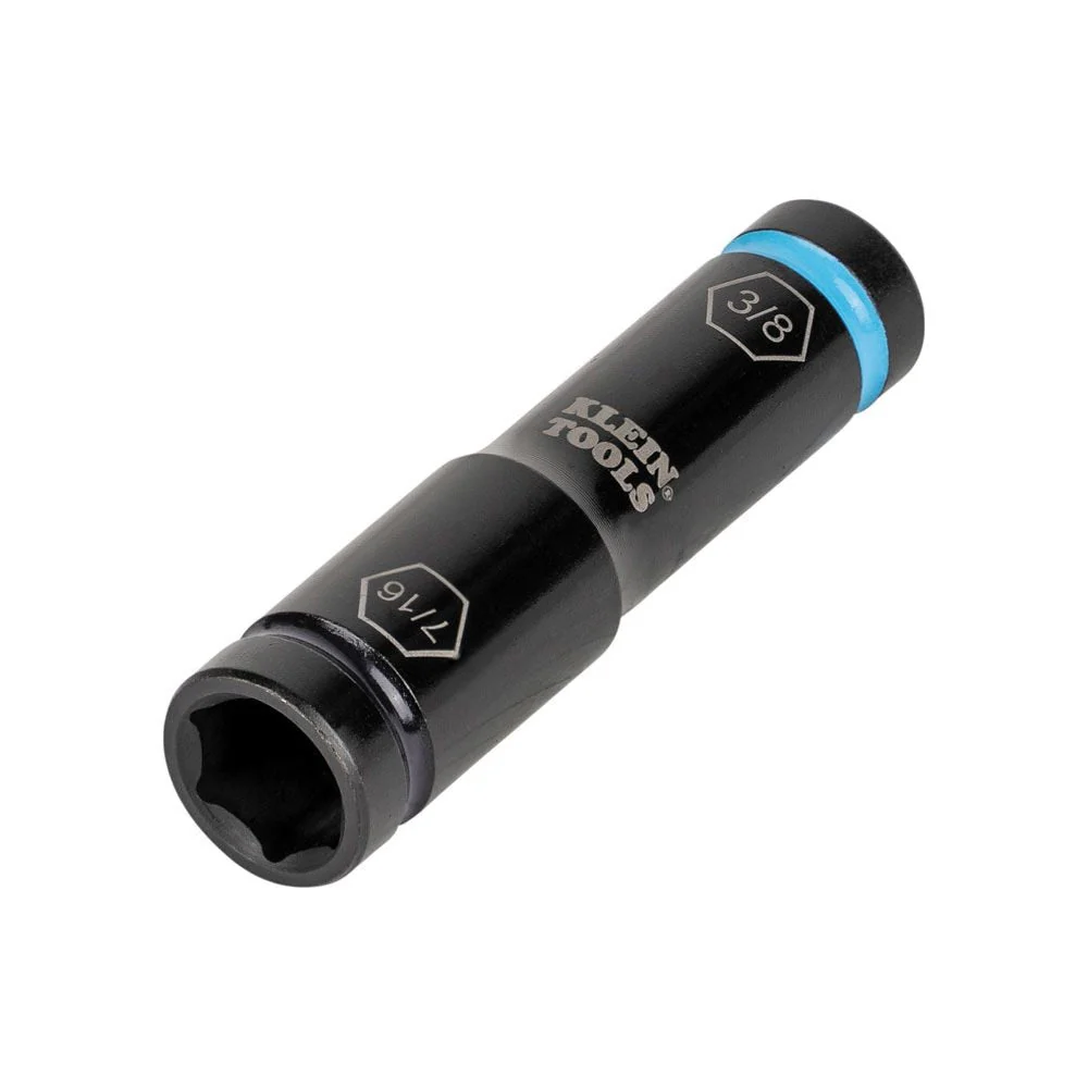 Klein 66077 Flip Impact Socket, 7/16" x 3/8" - Image 2