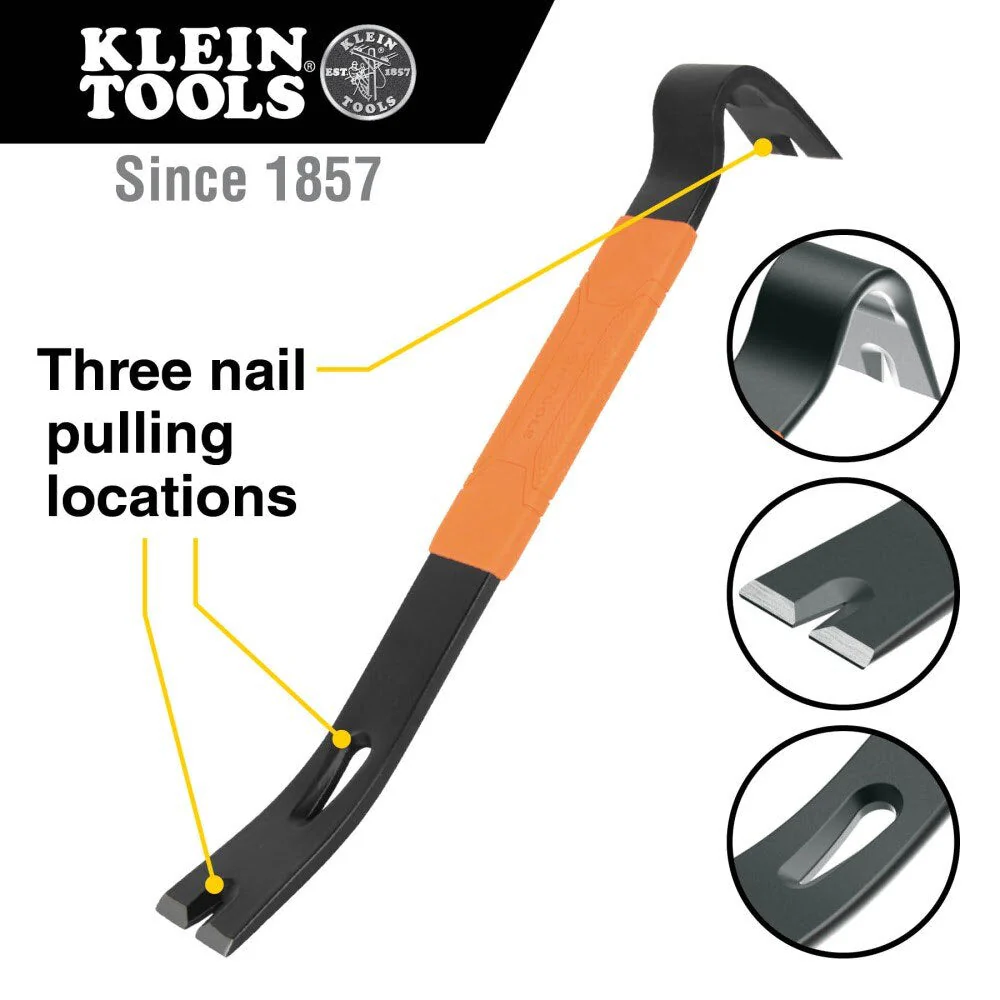 Klein 66094 Heavy Duty Pry Bar Crowbar, 15" - Image 2