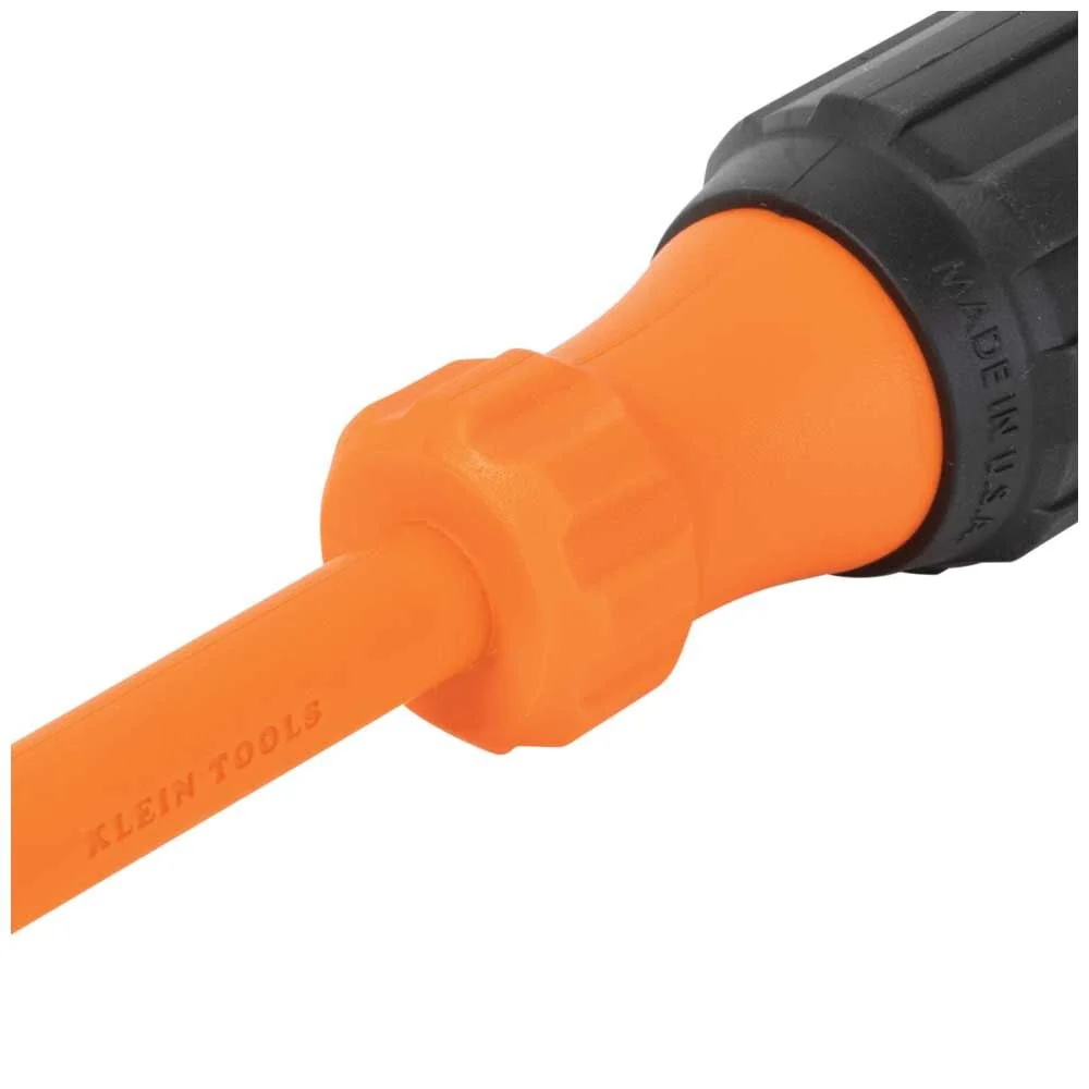 Klein 6824INS Insulated Screwdriver, 1/4" Cabinet Tip, 4" Round Shank - Image 6