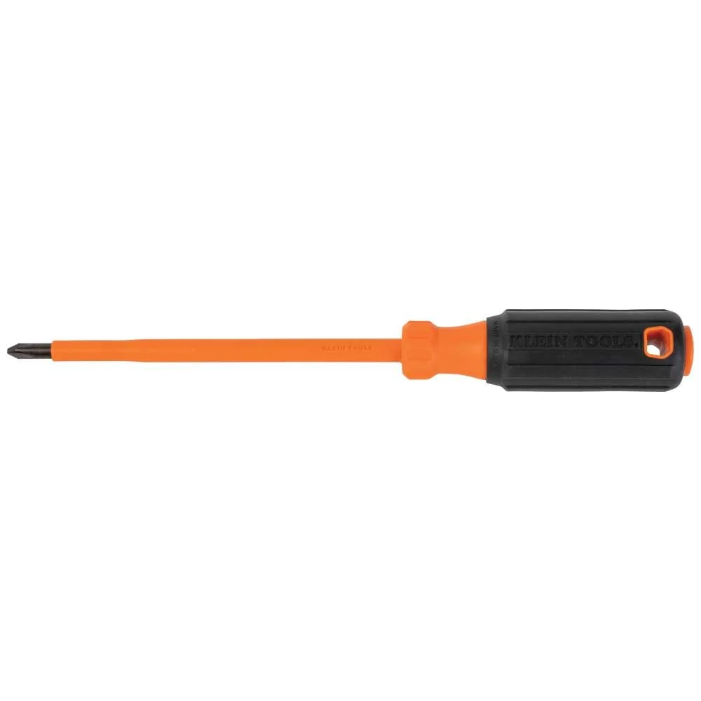 Klein 6836INS Insulated Screwdriver, #2 Phillips Tip, 6" Round Shank - Image 2