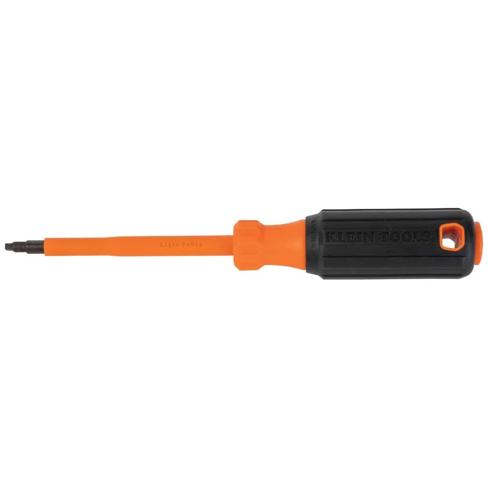 Klein 6844INS Insulated Screwdriver, #2 Square Tip, 4" Round Shank - Image 2