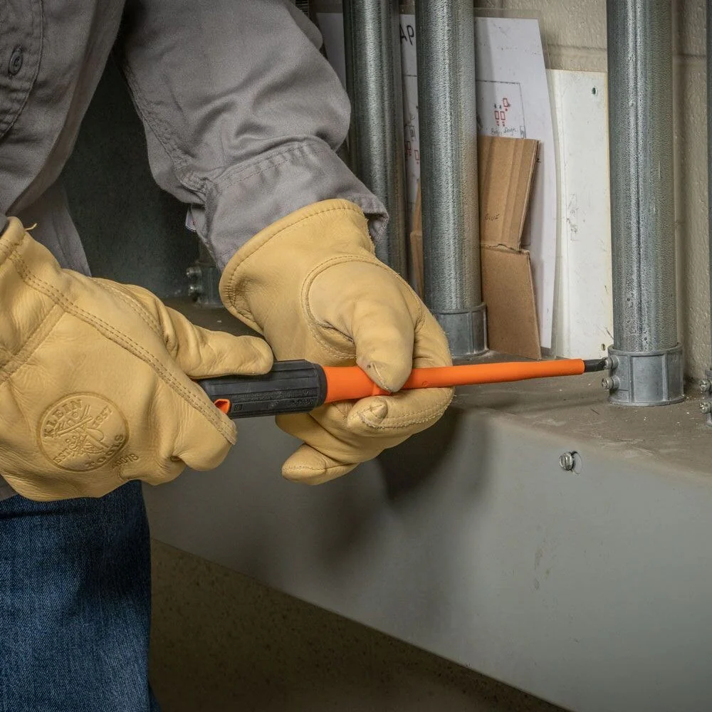 Klein 6866INS Insulated Screwdriver, 5/16" Cabinet Tip, 6" Shank - Image 6