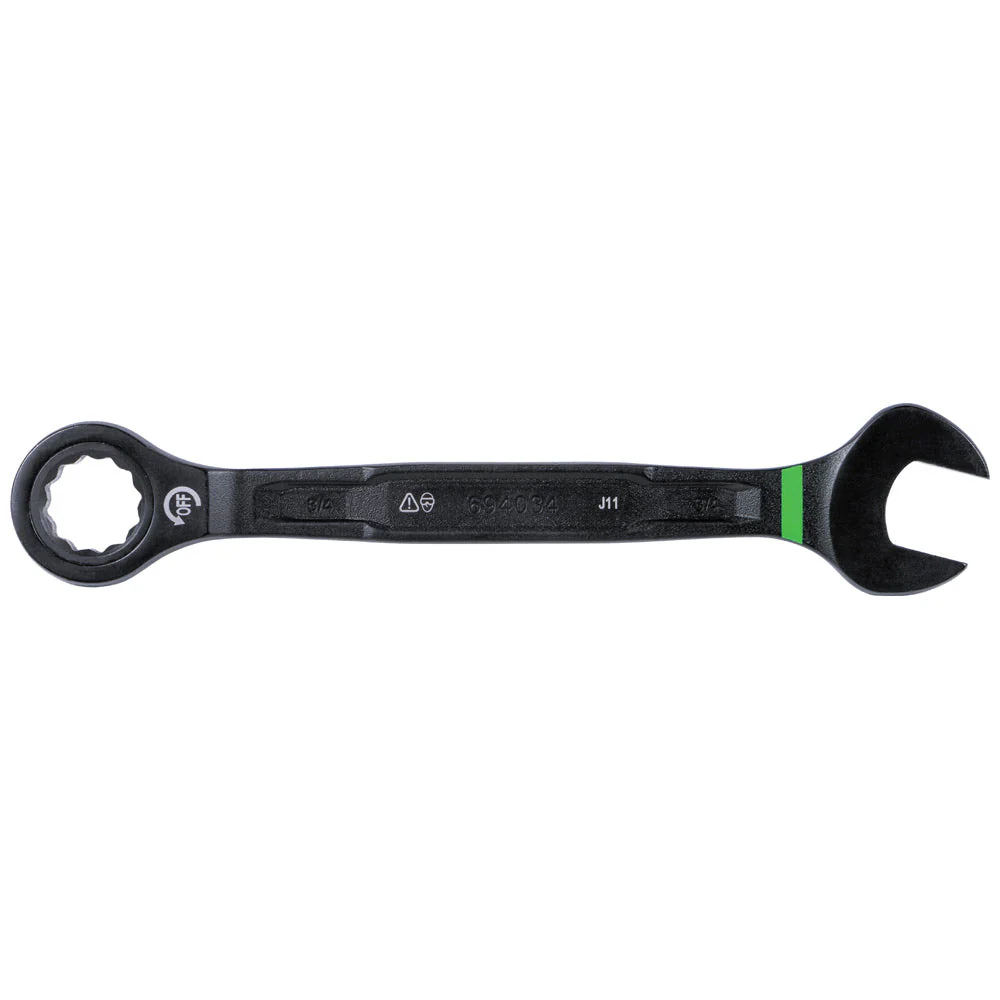 Klein 69408G 90-Tooth Ratcheting Combo Wrench Set, SAE, 8-Piece - Image 6