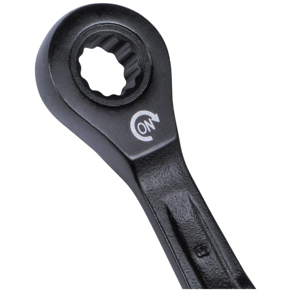 Klein 69408MG 90-Tooth Ratcheting Combo Wrench Set, Metric, 8-Piece - Image 7