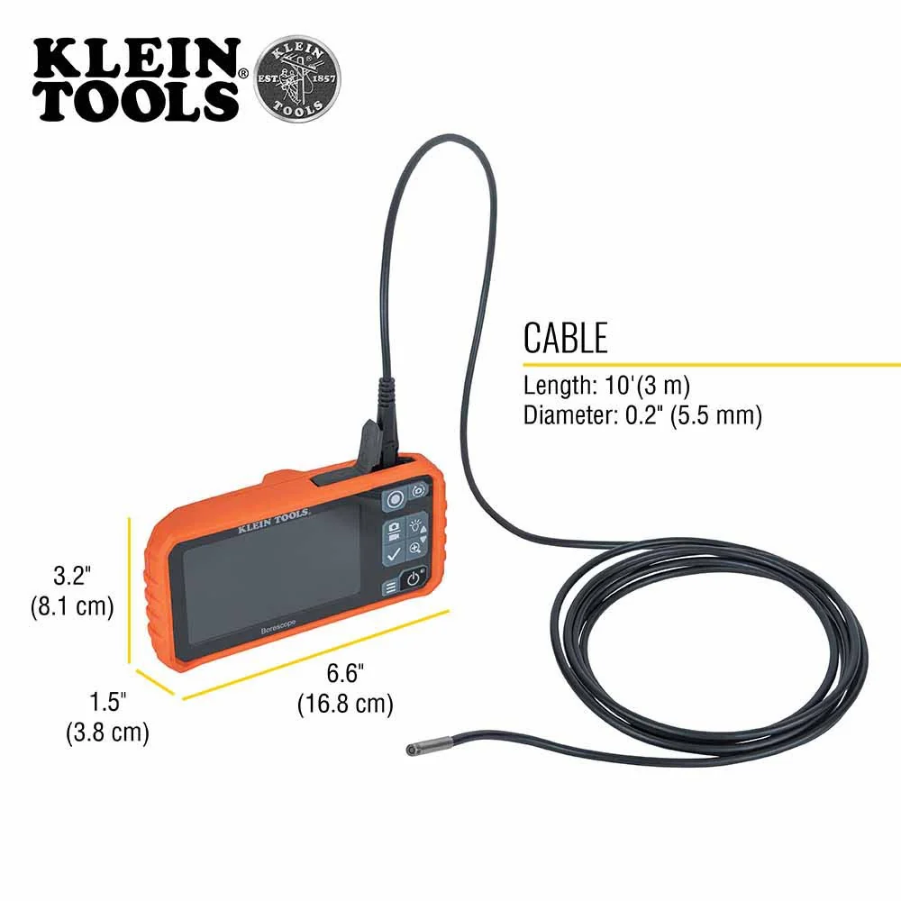 Klein 69462 Borescope Nylon Replacement Snake, 10' - Image 4