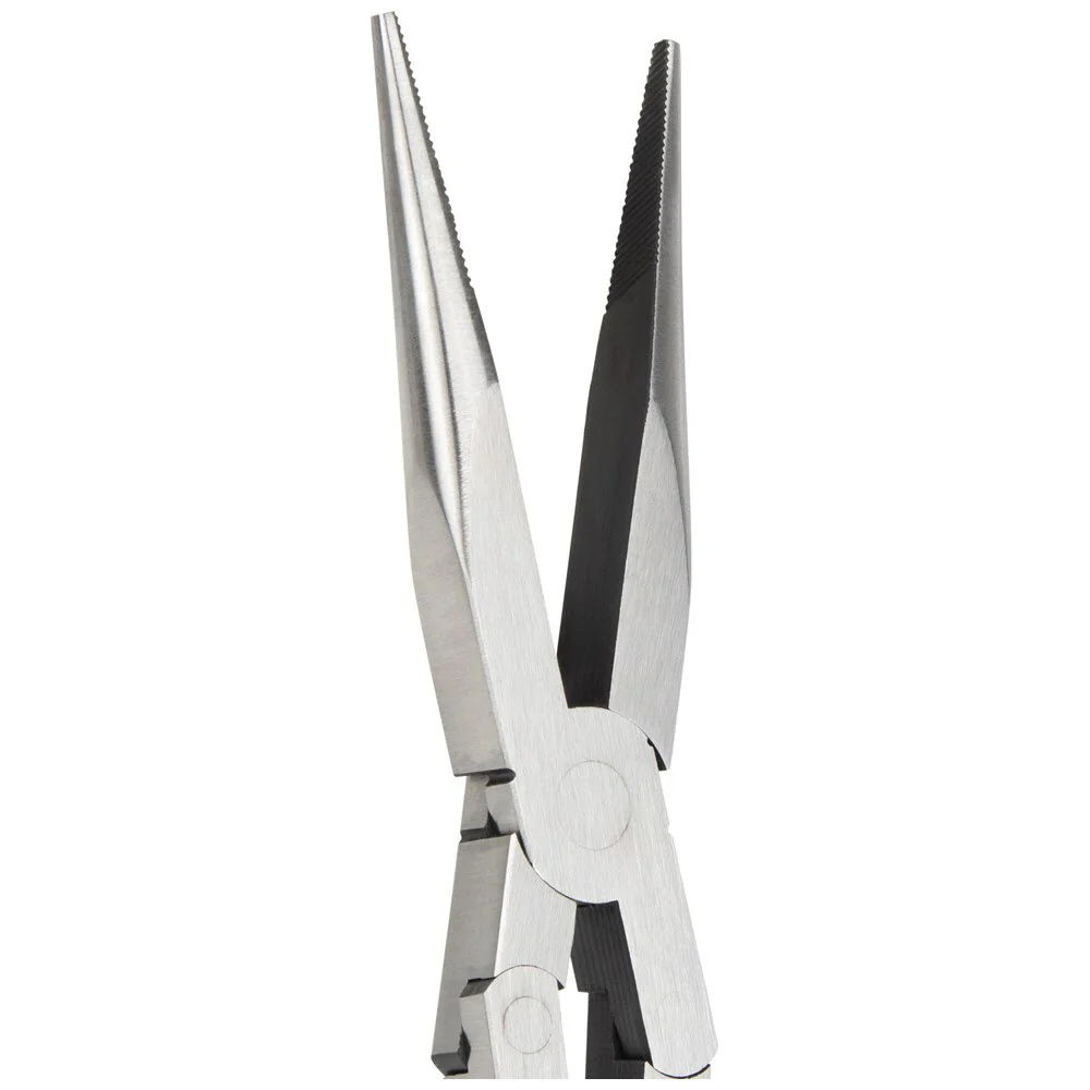Klein 71400 Pliers, Long Reach Needle Nose Pliers, Straight Nose, 13"