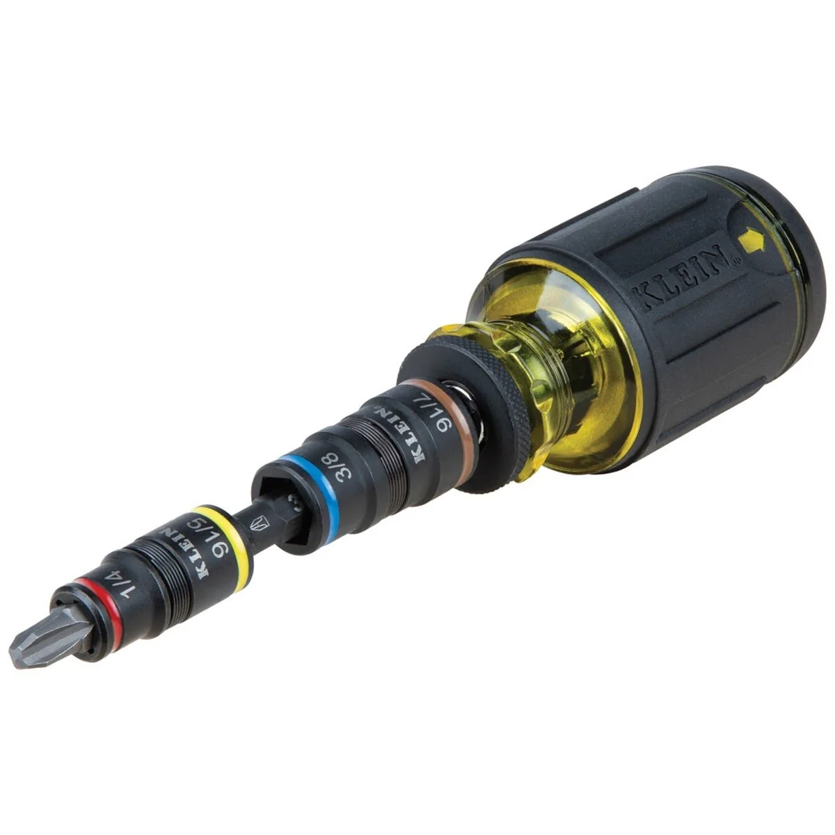 Klein 85515 Multi-Bit Screwdriver and Nut Driver Set (3 Piece) - Image 3