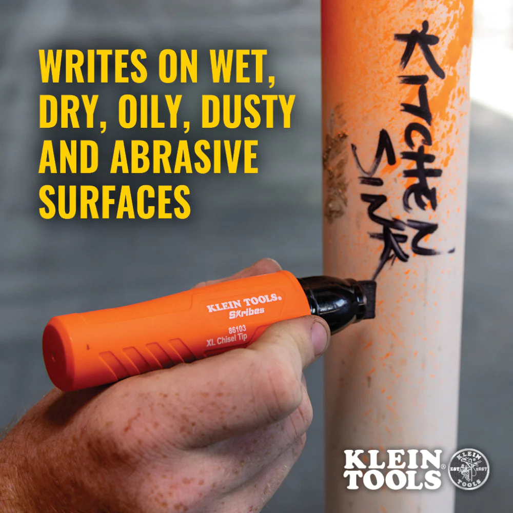 Klein 86103 Skribes Chisel Tip Permanent Marker, XL - Image 4