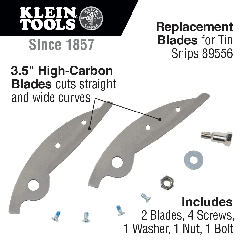 Klein 89555 Replacement Blade for Tin Snips Cat. No. 89556 - Image 4