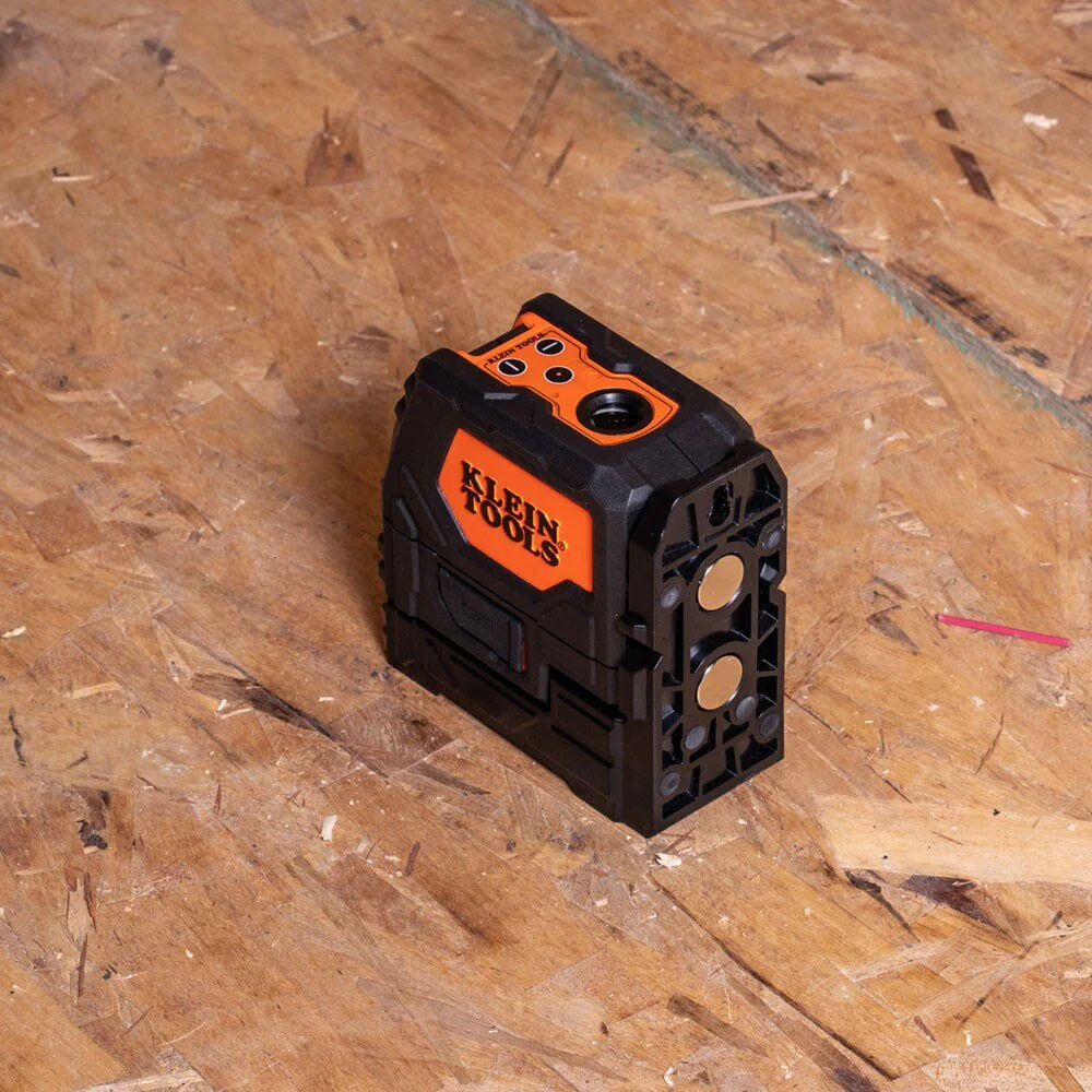Klein 93LCLGR Rechargeable Self-Leveling Green Cross-Line Laser Level with Red Plumb - Image 11