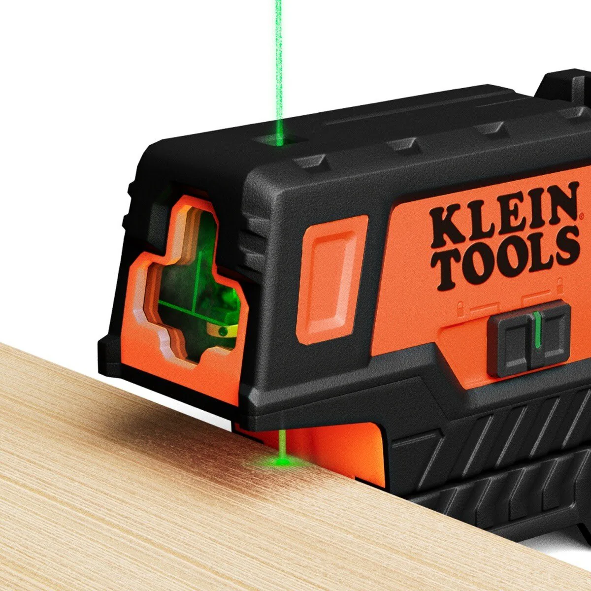 Klein 93MCLPG Compact Green Cross-Line Laser Level with Plumb Spot - Image 5
