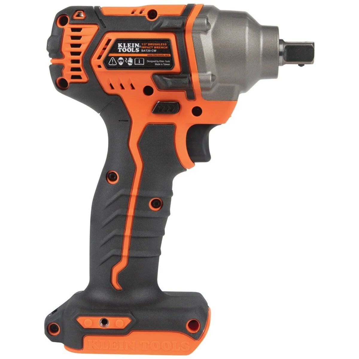 Klein BAT20CW Battery-Operated Compact Impact Wrench, 1/2-Inch Detent Pin, Tool Only - Image 3