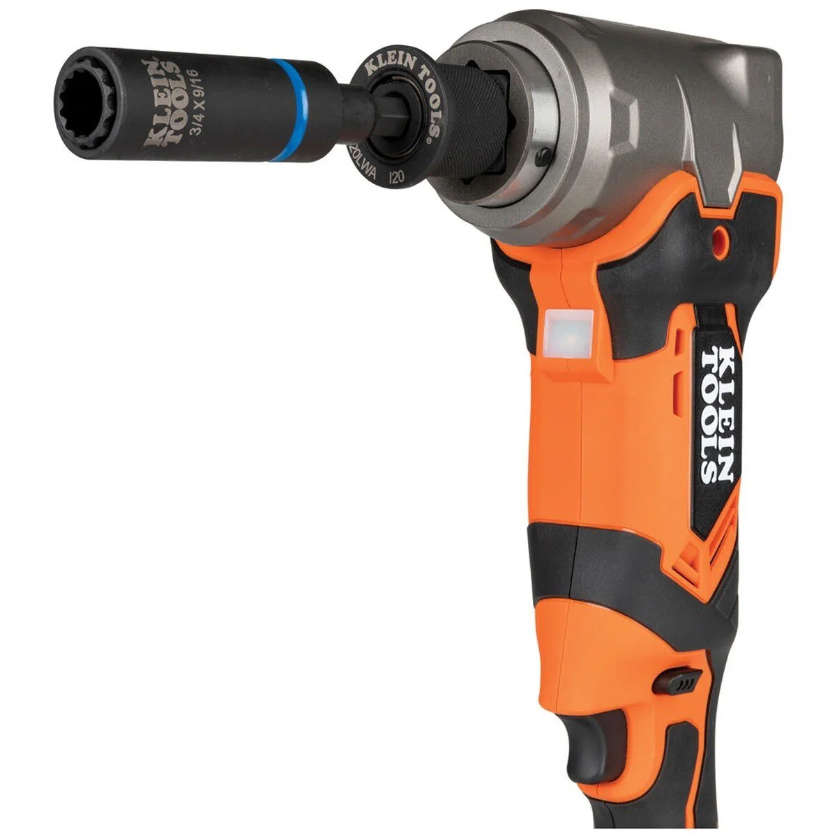 Klein BAT20LWA 7/16-Inch Adapter for 90-Degree Impact Wrench, Quick Connect Accessory - Image 6