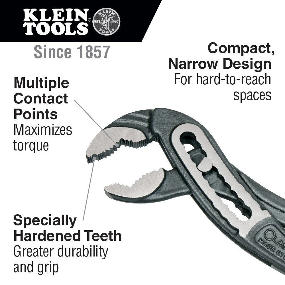 Klein D5052KIT Classic Klaw Pump Pliers Set, 2-Piece - Image 2