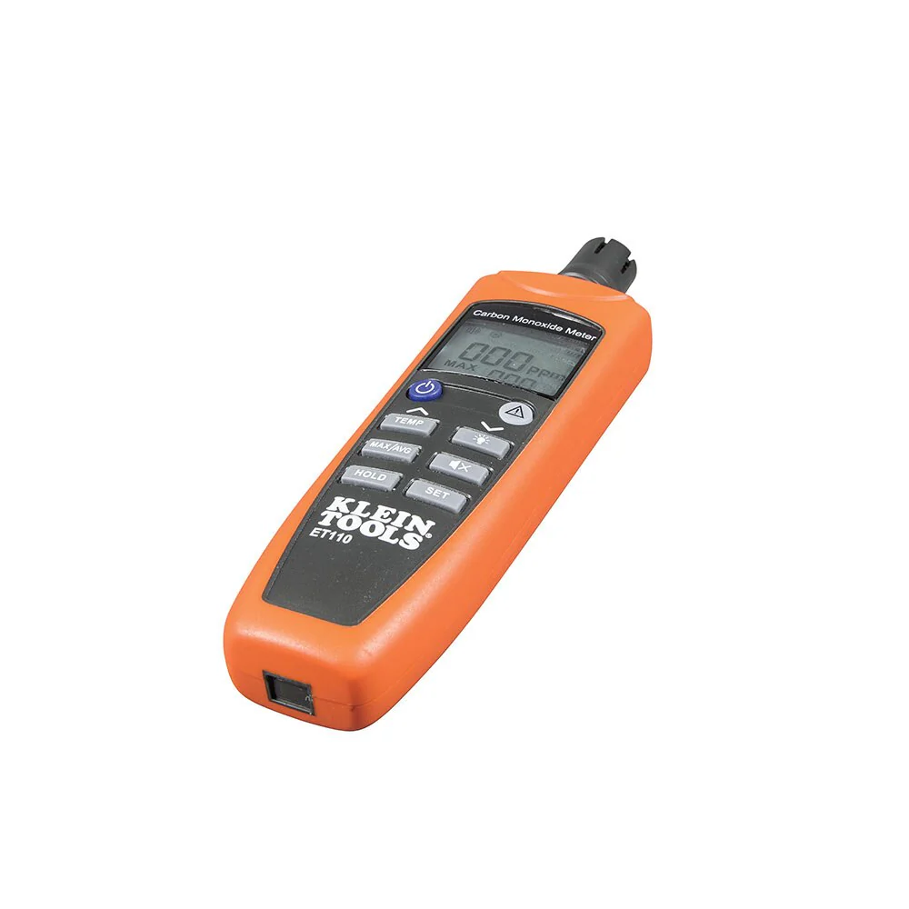 Klein ET110 Carbon Monoxide Detector with Carry Pouch and Batteries - Image 2