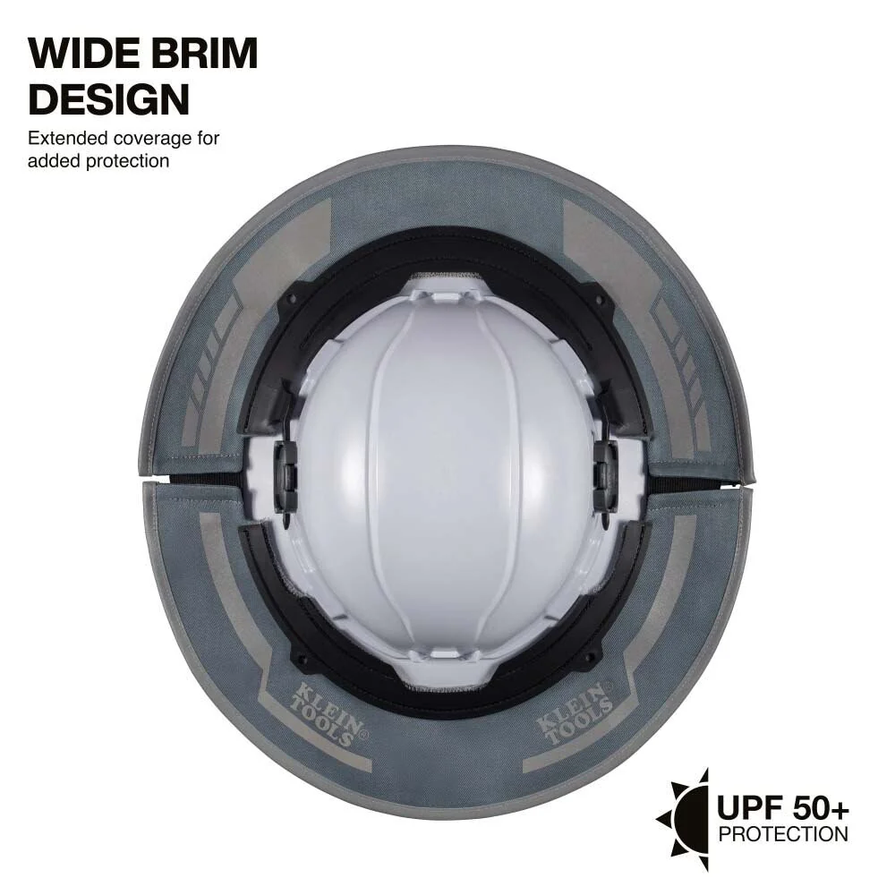 Klein FR03010 Flame-Resistant Full Brim Sombrero for Hard Hat Protection - Image 3