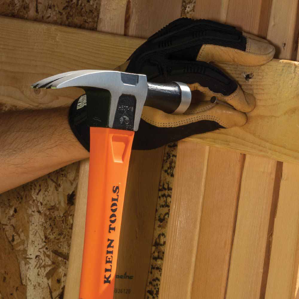 Klein H80718 Straight-Claw Hammer, 18 oz, 15" - Image 6