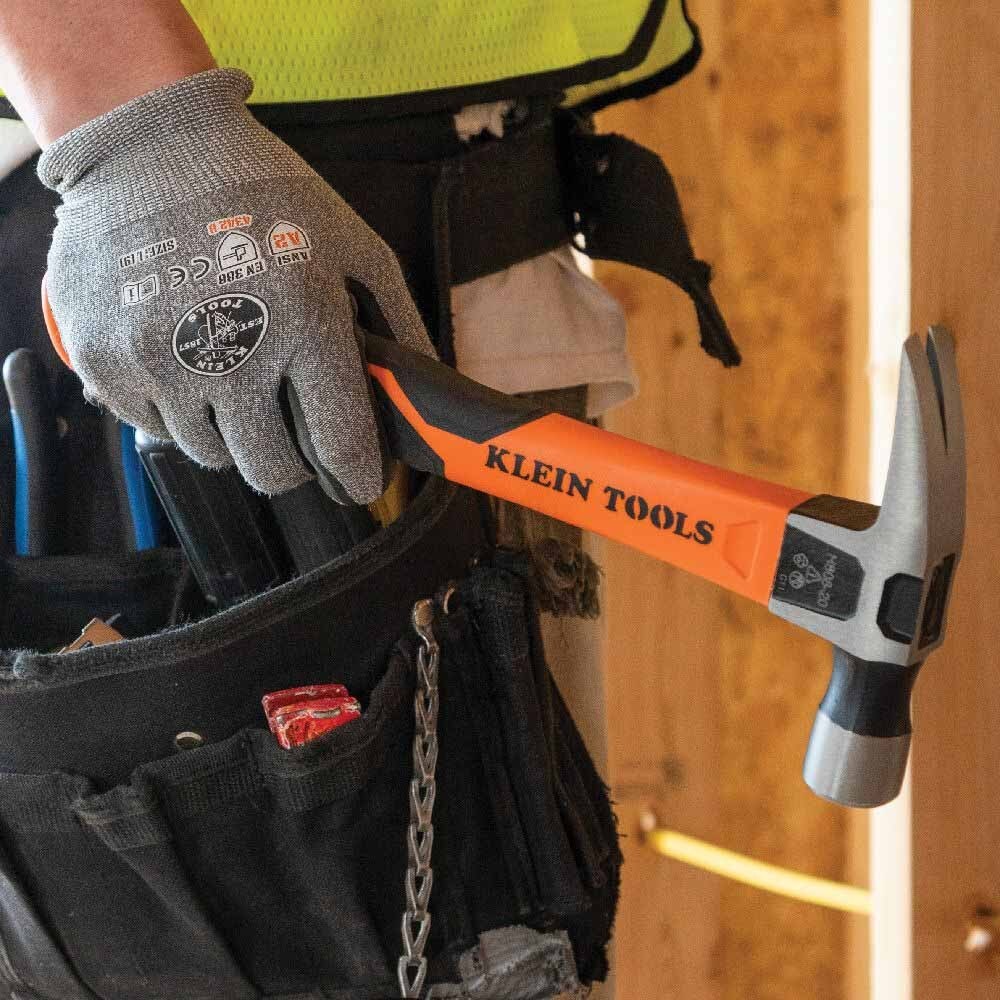 Klein H80816 Straight-Claw Hammer, 16 oz, 13" - Image 7