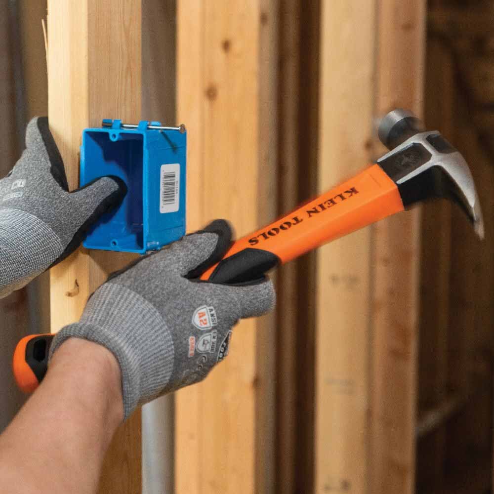 Klein H80820 Straight-Claw Hammer, 20 oz, 13" - Image 11