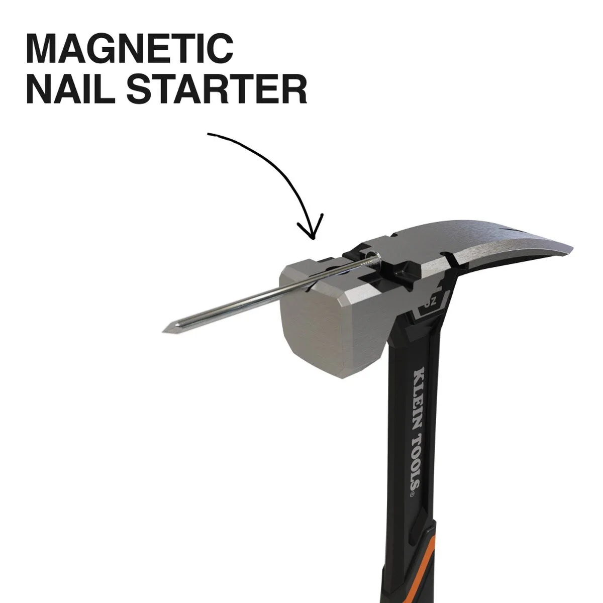 Klein H80922S Smooth Face Steel Hammer, 22-Ounce - Image 3