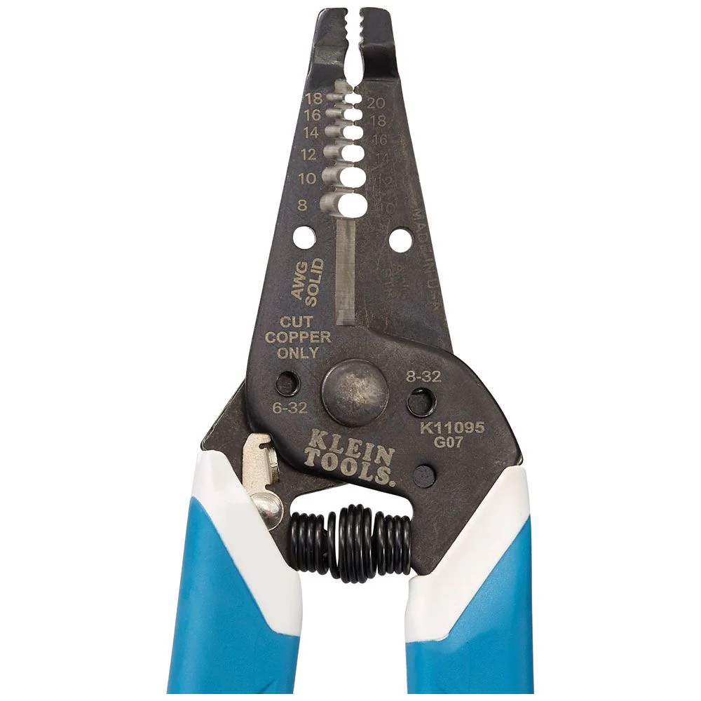 Klein K11095 Klein-Kurve Wire Stripper / Cutter, 8-20 AWG - Image 3