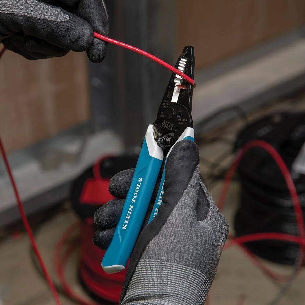 Klein K11095 Klein-Kurve Wire Stripper / Cutter, 8-20 AWG - Image 9