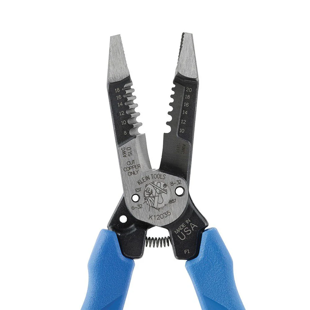 Klein K12035 Klein-Kurve® Heavy-Duty Wire Stripper 8-20 AWG - Image 10