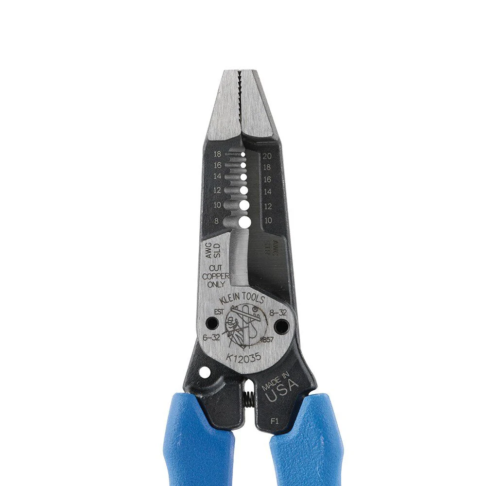 Klein K12035 Klein-Kurve® Heavy-Duty Wire Stripper 8-20 AWG - Image 11