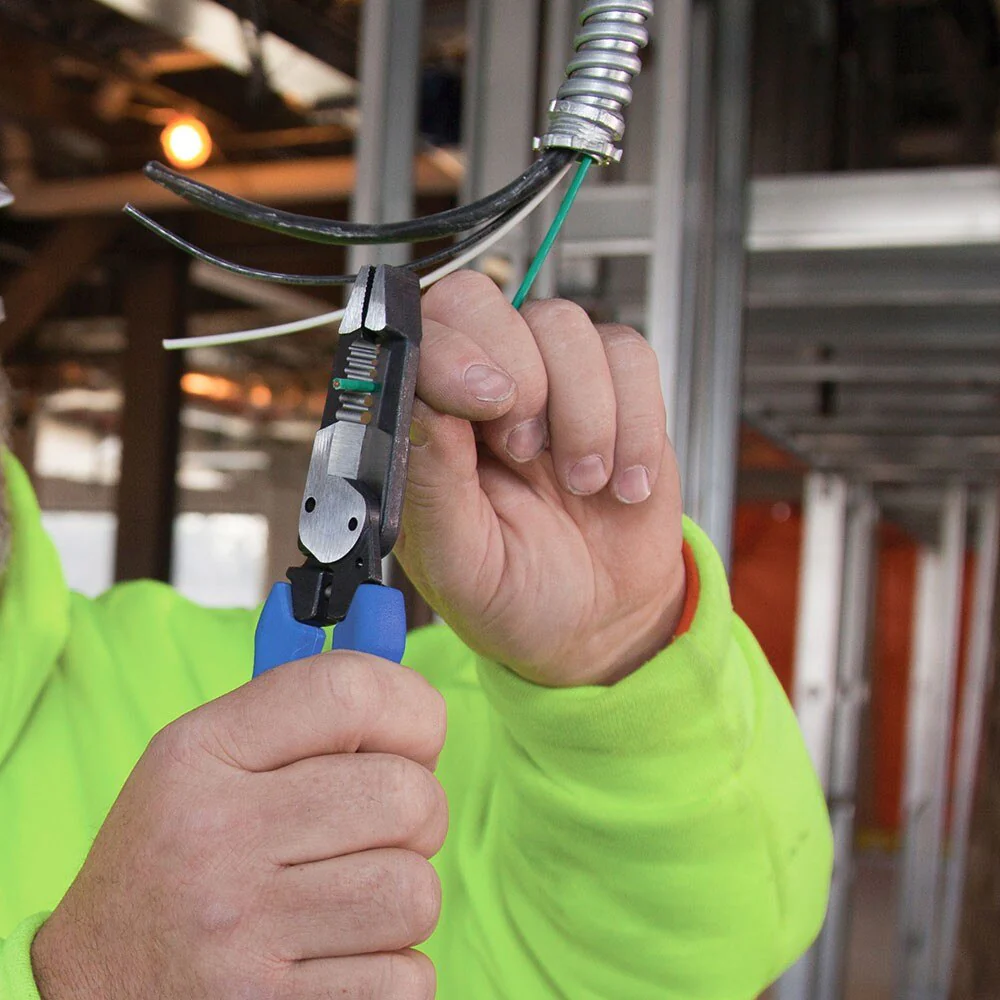 Klein K12035 Klein-Kurve® Heavy-Duty Wire Stripper 8-20 AWG - Image 6