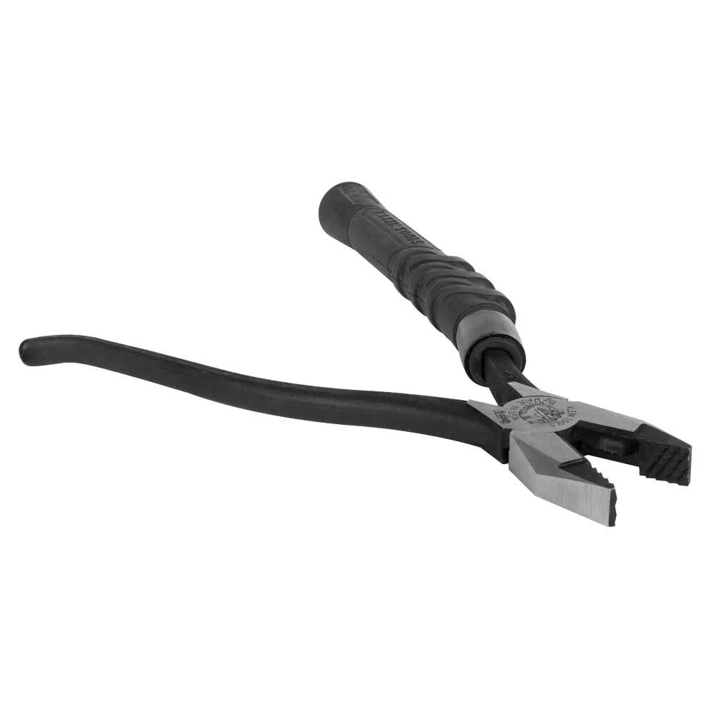 Klein M2017CSTA Slim-Head Ironworker's Pliers Comfort Grip, Aggressive Knurl, 9" - Image 2