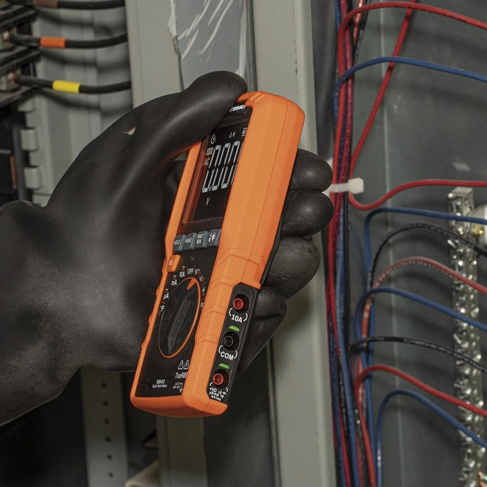 Klein MM450 Slim Digital Multimeter, TRMS Auto-Ranging, 600V, Temp - Image 8