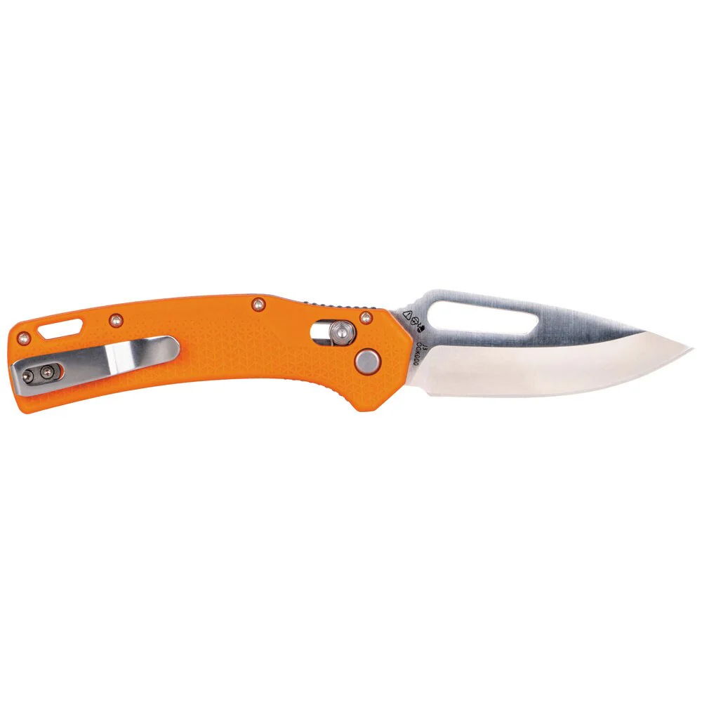 Klein OFK000ORT KTO Resurgence Fishing Knife, Drop Point Blade, Orange Handle - Image 4