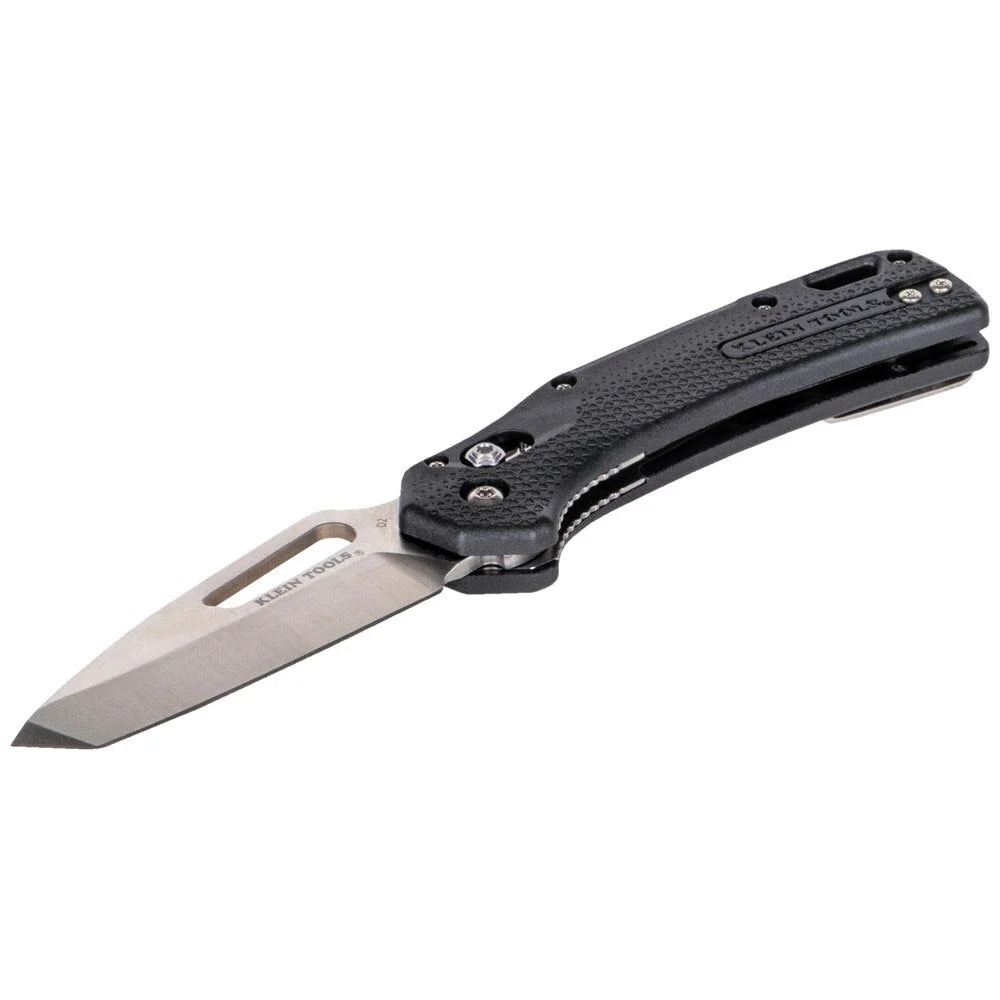 Klein OGK001BKT KTO Resurgence Knife, Tanto Blade, Black Handle - Image 2