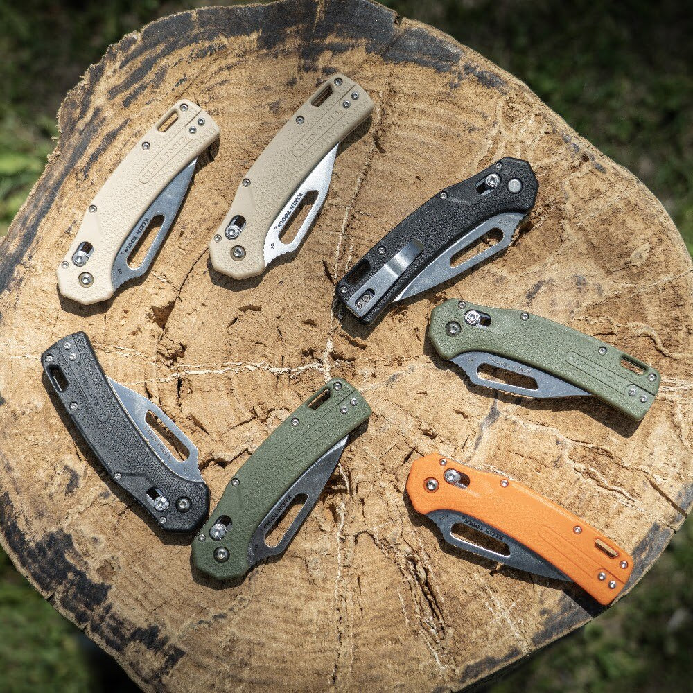 Klein OGK001GNT KTO Resurgence Knife, Tanto Blade, Moss Green Handle - Image 7