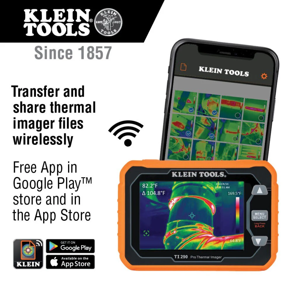 Klein TI290 Rechargeable Pro Thermal Imager - Image 3