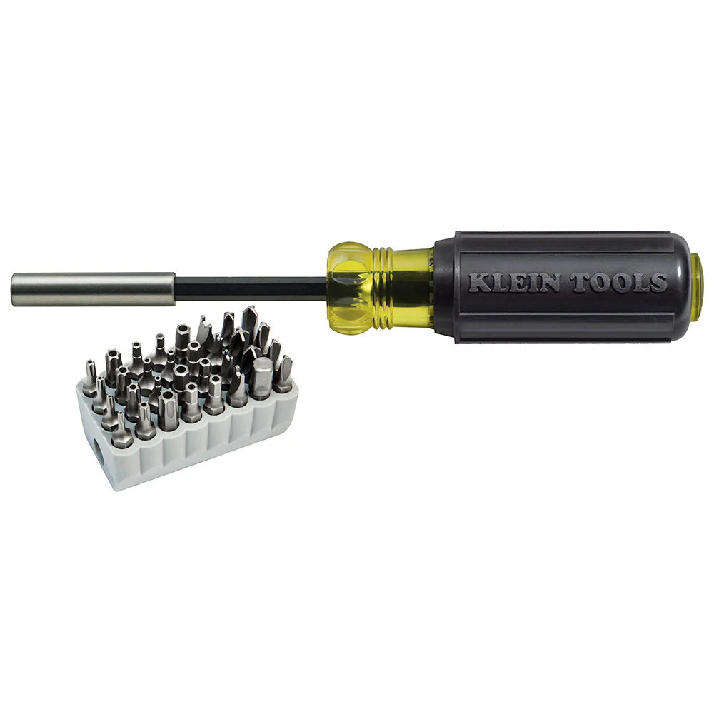 Klein Tools 32510 Magnetic Screwdriver with 32 Tamperproof Bits - Image 8