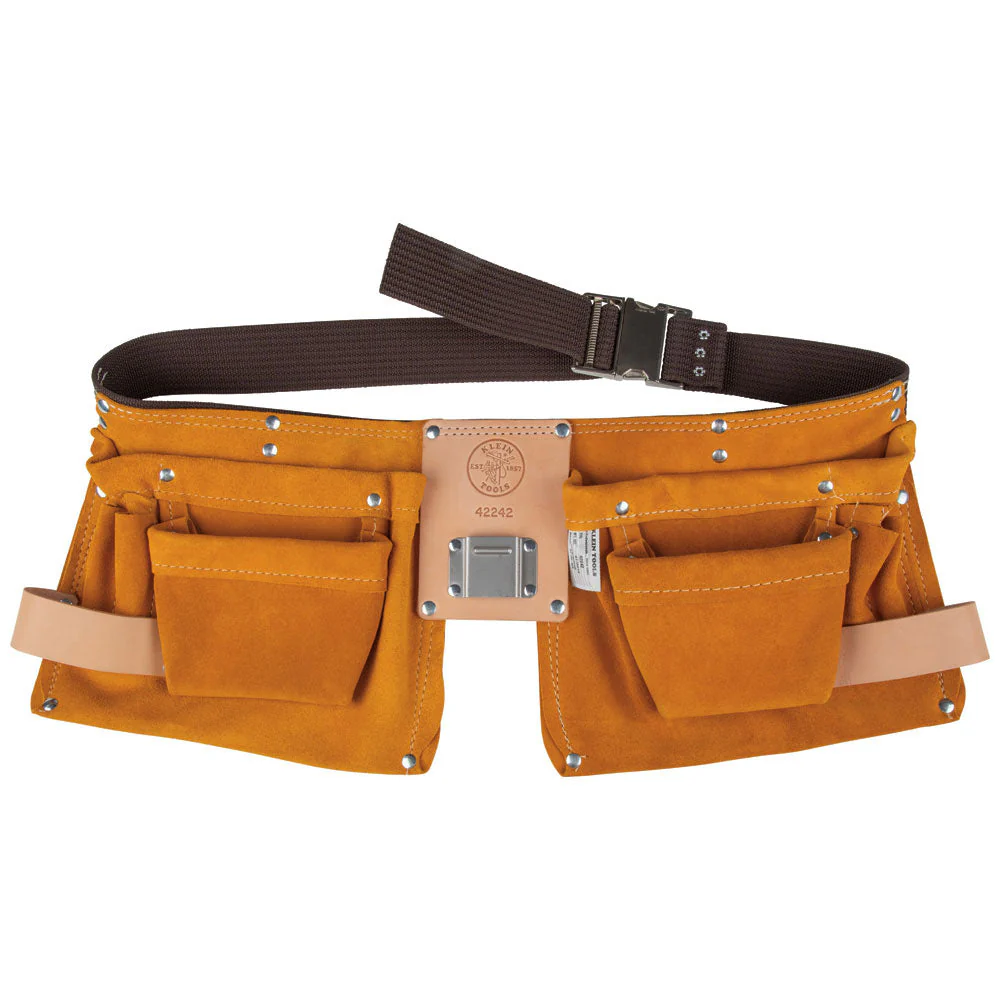 Klein Tools 42242 One-Piece Nail/Screw and Tool Pouch Apron - Image 2