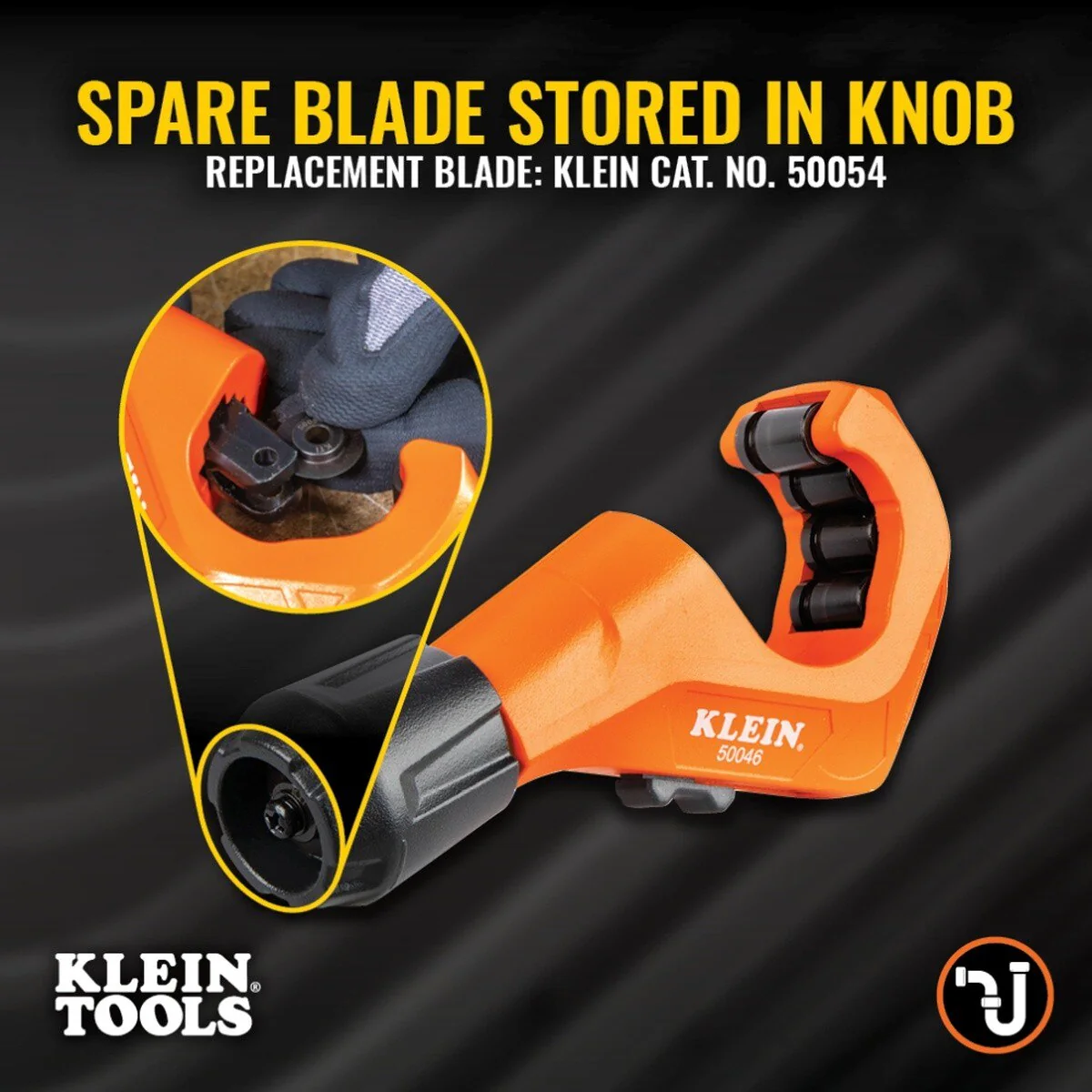 Klein Tools 50046 1-3/8-Inch Constant Swing Tubing Cutter for Copper and Aluminum - Image 9