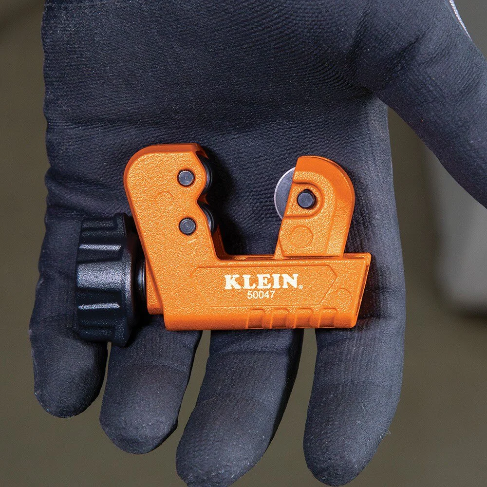 Klein Tools 50047 1-1/8 Inch Mini Tubing Cutter for Copper and Aluminum Tubing - Image 11