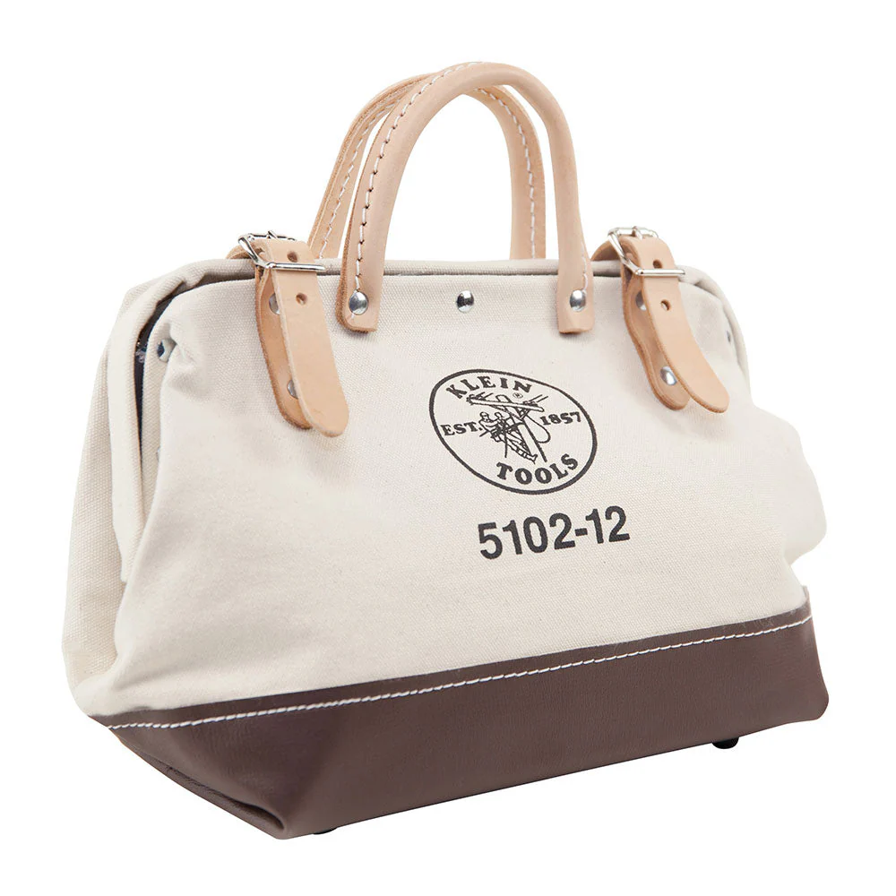 Klein Tools 5102-12 Canvas Tool Bag, 12" - Image 6