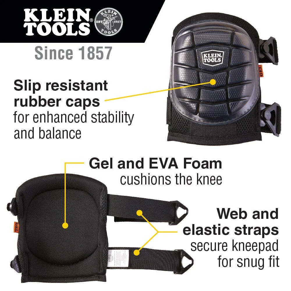Klein Tools 60184 Lightweight Gel Knee Pads - Image 7