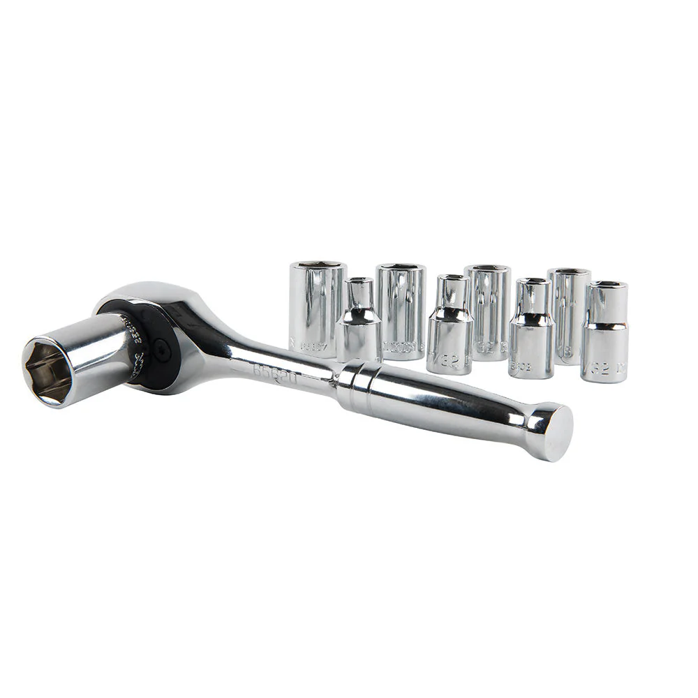 Klein Tools 65500 1/4" Drive Socket Wrench Set, 13-Piece - Image 3