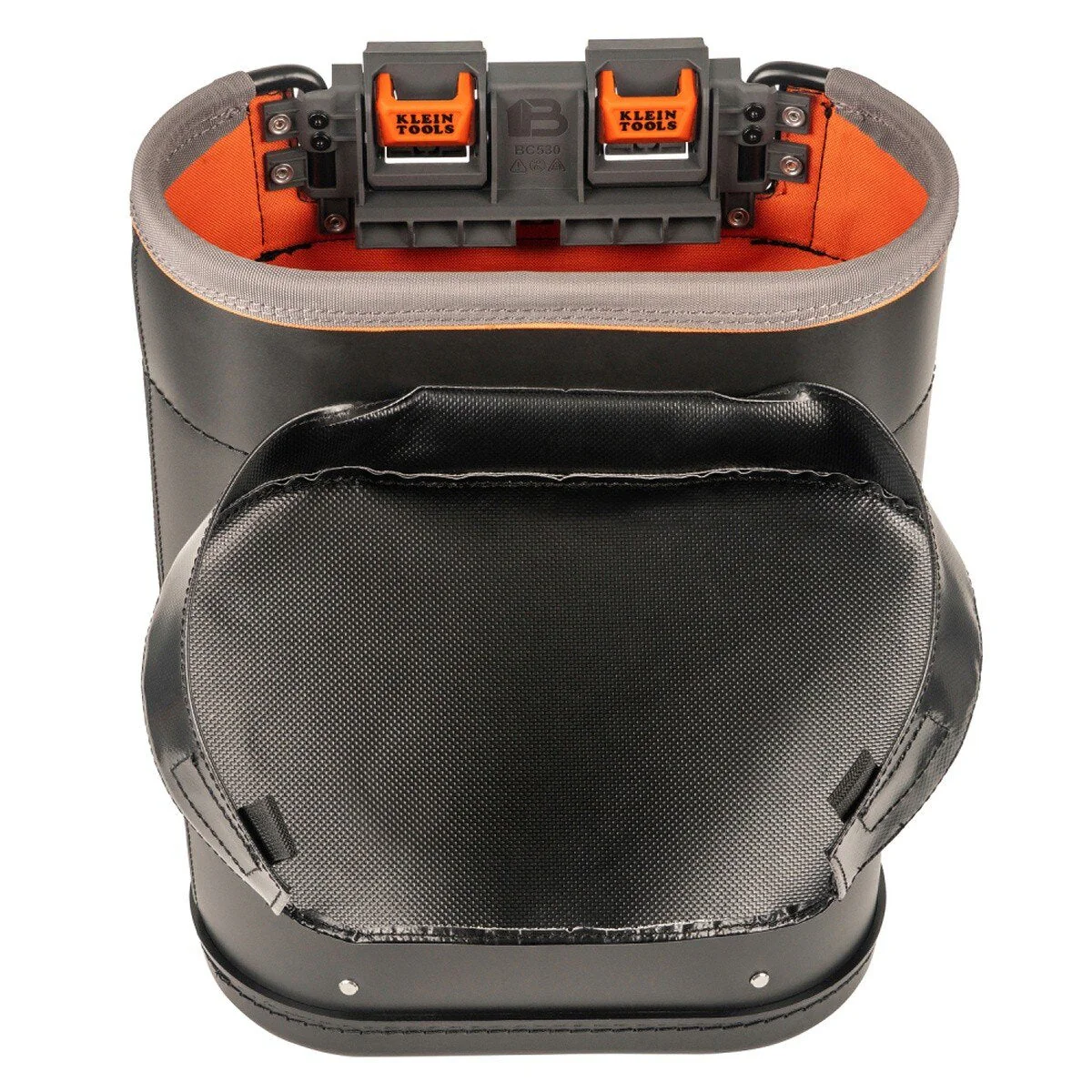 Klein Tools BC530C 20-Inch Deep Oval Bucket for Bucket Work Center Rail System with Vinyl Cover - Image 3