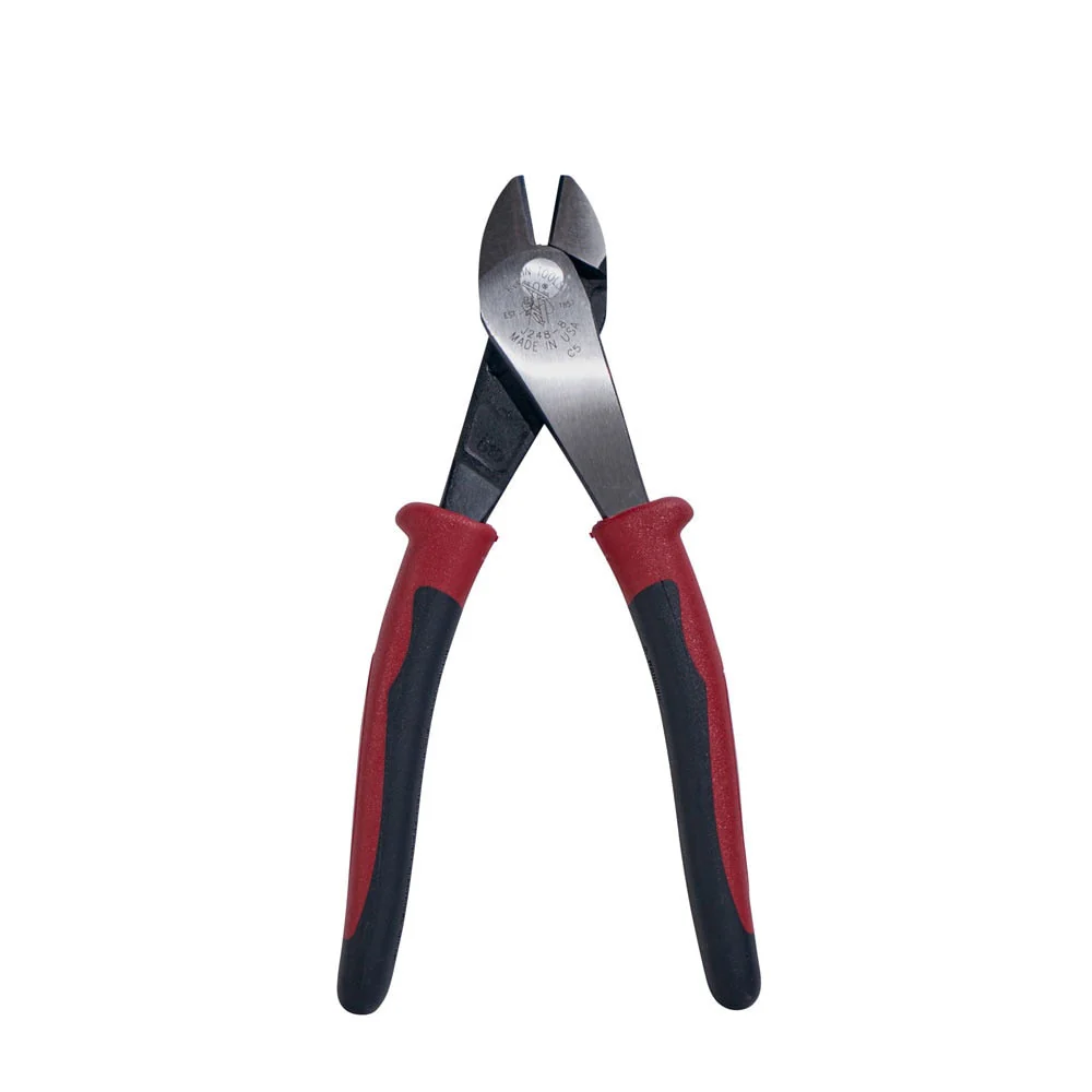 Klein Tools J248-8 Diagonal-Cutters, Angled Head, 8" - Image 4
