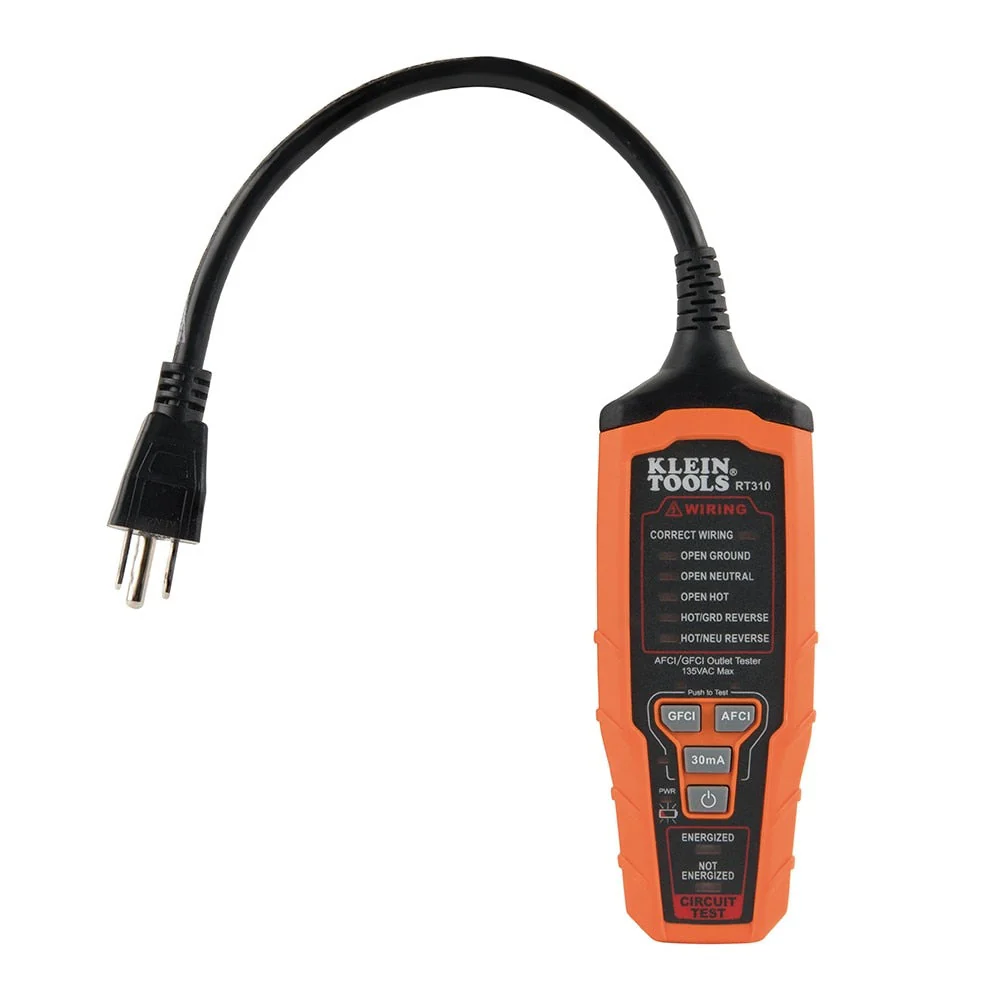 Klein Tools RT310 AFCI /GFCI Outlet Tester - Image 3