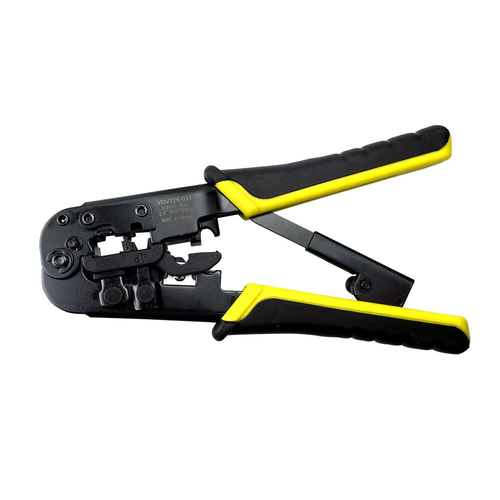 Klein Tools VDV226-011-SEN Ratcheting Data Cable Crimper / Stripper / Cutter - Image 3