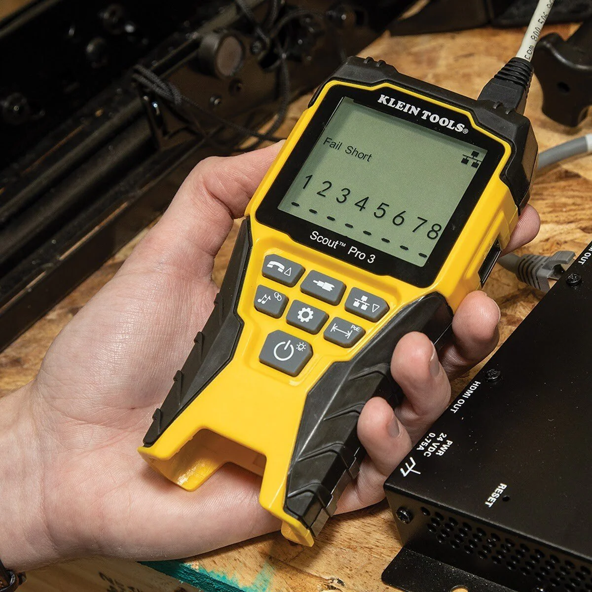 Klein VDV501-220 Test + Map Remote #10 for Scout Pro 3 Cable Tester - Image 7