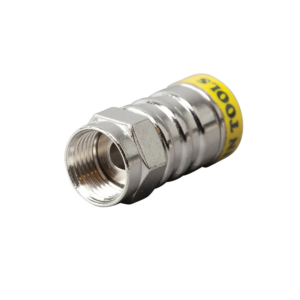Klein VDV812-627 Push-On F Connectors RG6/6Q 10-Pack - Image 2