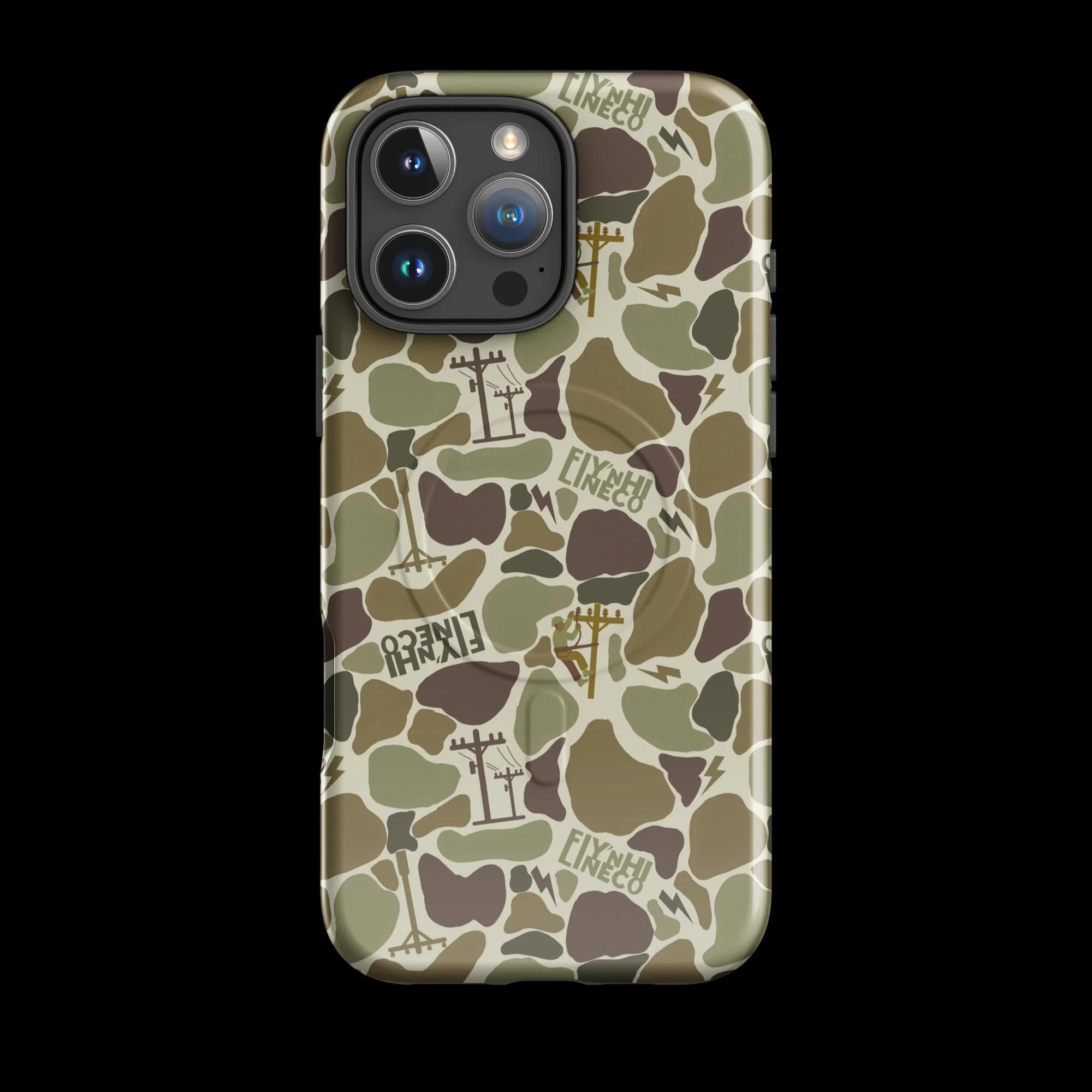 LineTrash Camo iphone case - Image 7