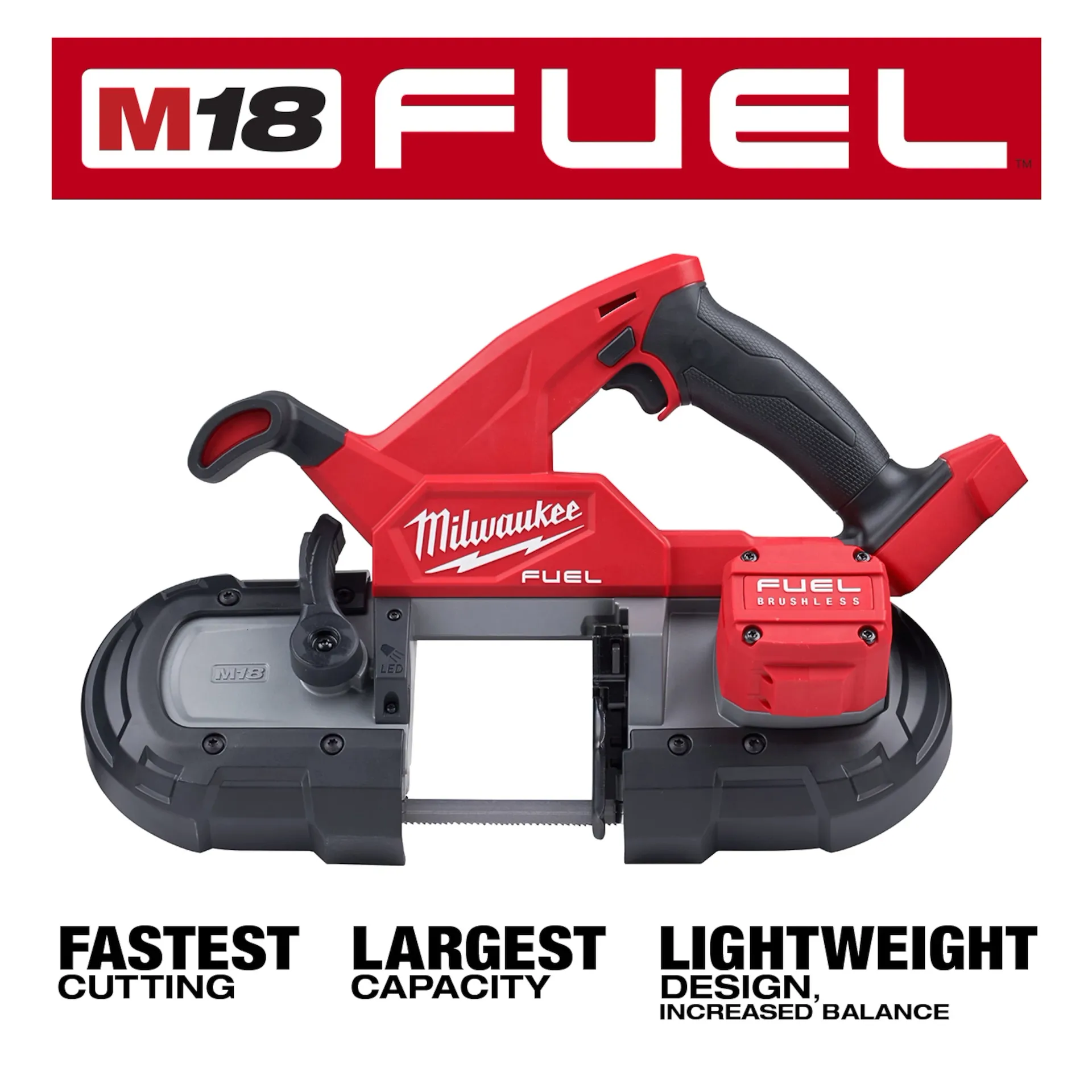 M18 FUEL™ Compact Band Saw (Tool-Only) - Image 2